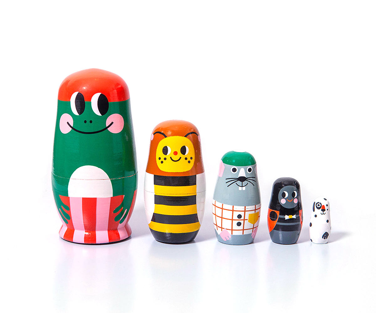 Matrioska animales - Imagen 4