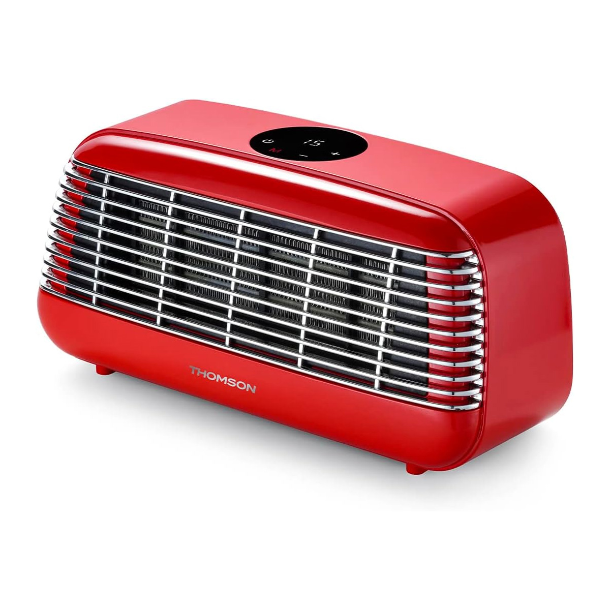 Calefactor Cerámico 1500W Thomson Fifty Digital THSFC25DR Vintage - Imagen 2
