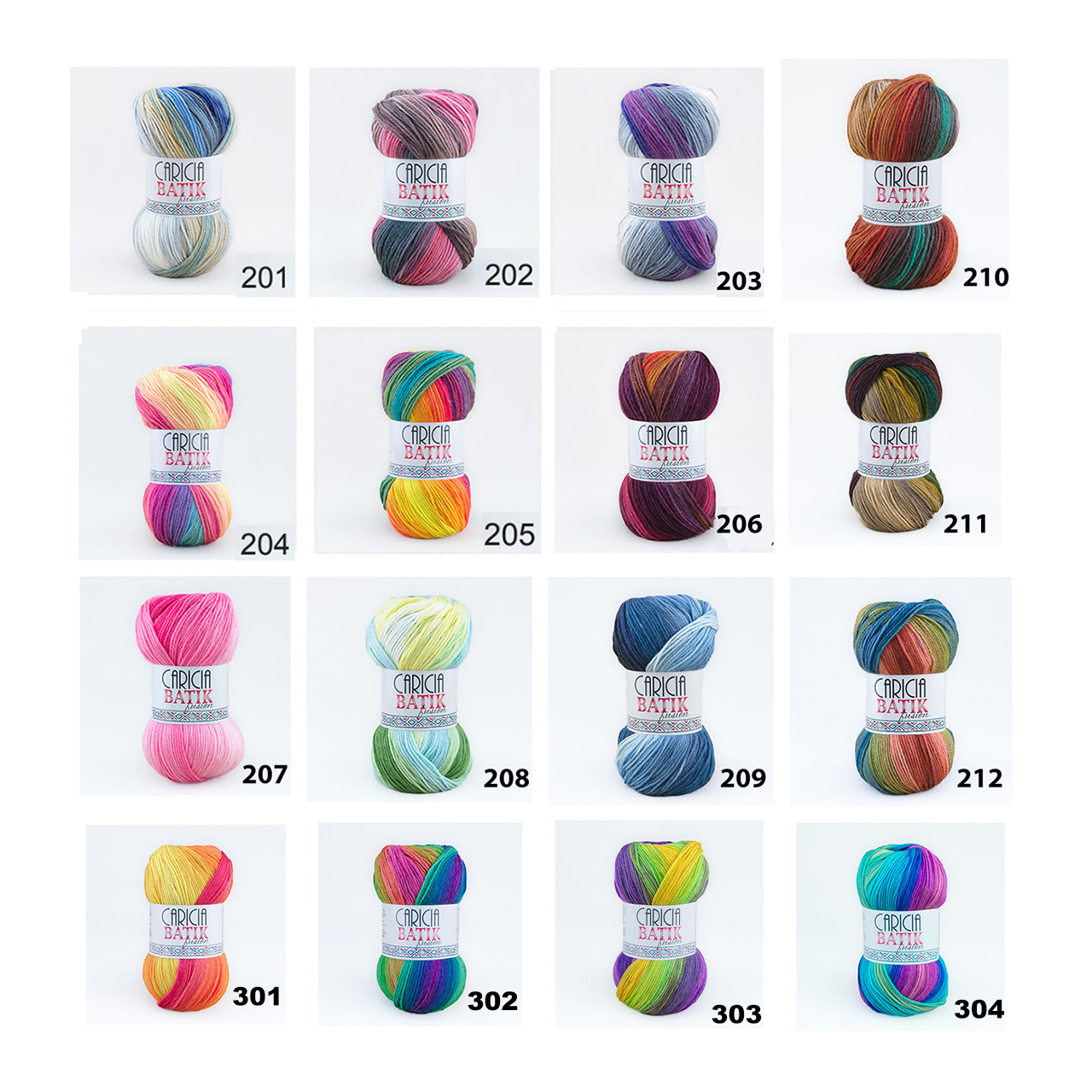 Lana Ovillo Caricia New Batik fusión 75gr variedad de colores tendencia - Imagen 2